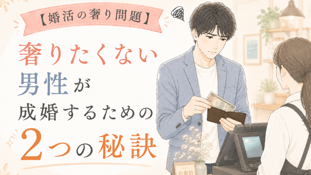 【婚活の奢り問題】無理して奢らなくても成婚できる2つの秘訣